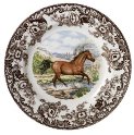 Spode Woodland Horse Dinnerware - Amerian Quarterhorse