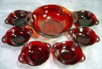Red Dinnerware - Red Glassware